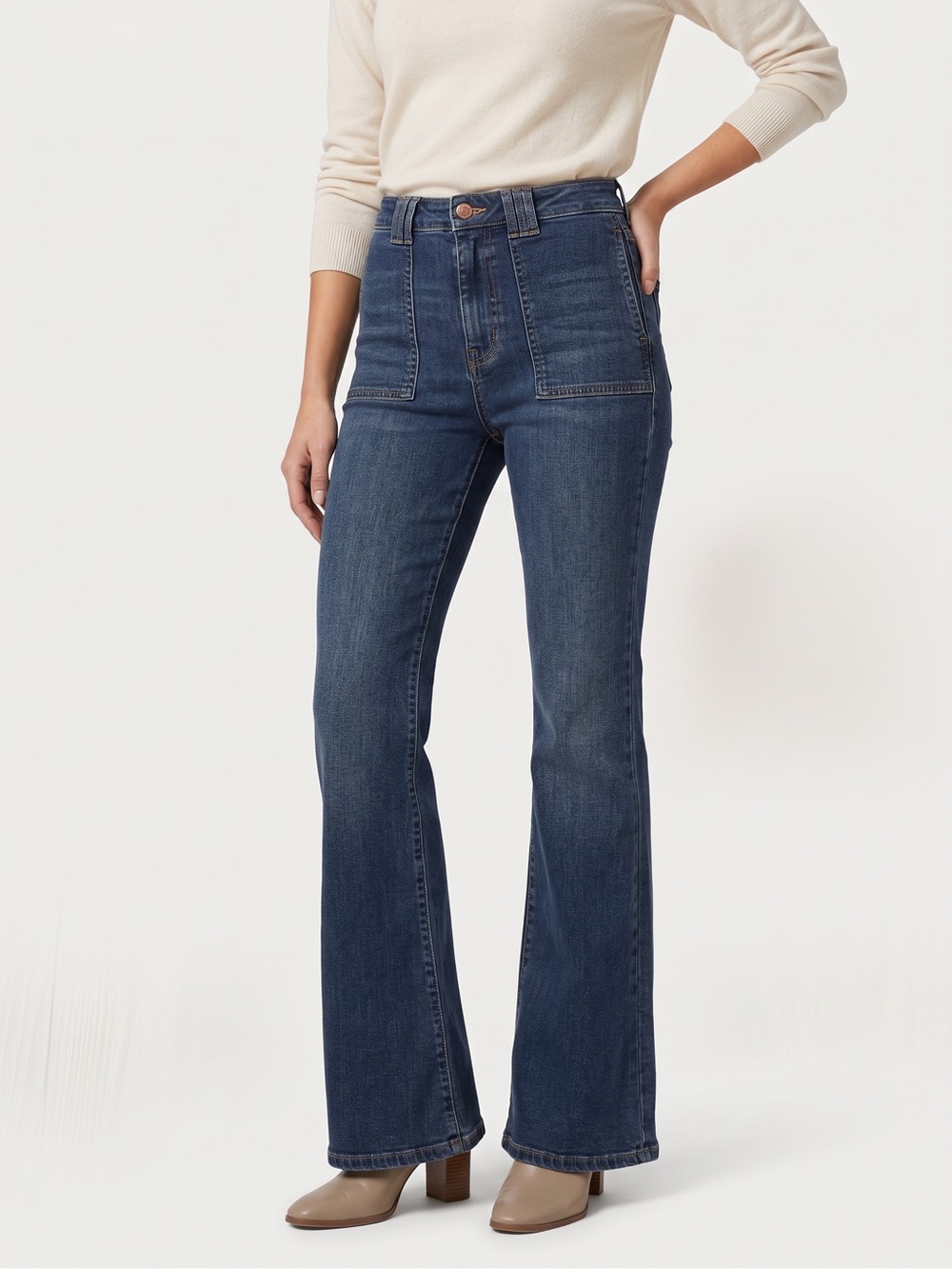 Anthropologie Pilcro The Icon Flare Jean